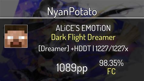 NyanPotato 9 16 ALiCE S EMOTiON Dark Flight Dreamer Dreamer