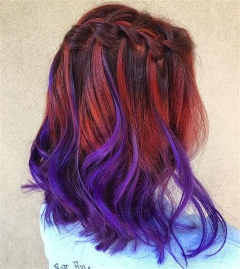 Stunning Purple Ombre Hair Color Ideas For