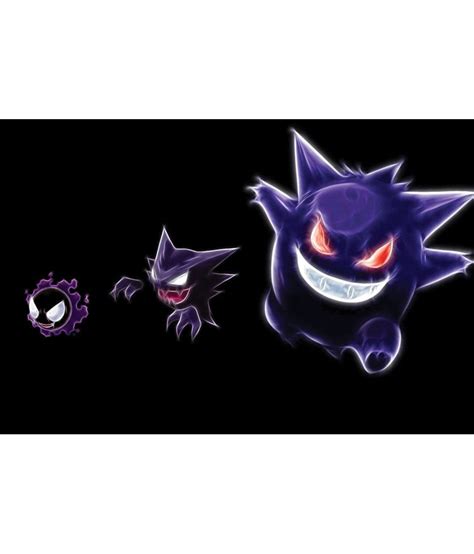 Stybuzz Haunter Evolution Pokemon Poster Posters: Buy Stybuzz Haunter ...