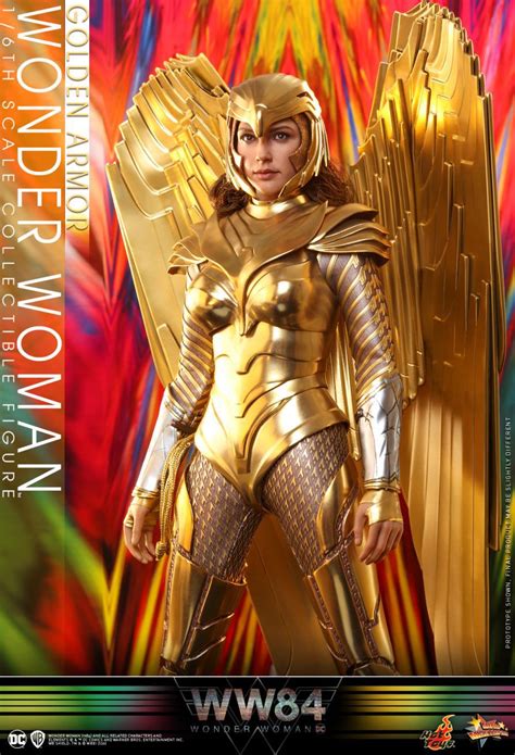 Action Figure Mulher Maravilha Armadura Dourada Wonder Woman Golden