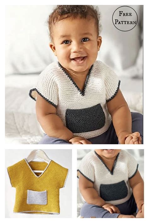 Easy Baby Vest Free Knitting Pattern Artofit