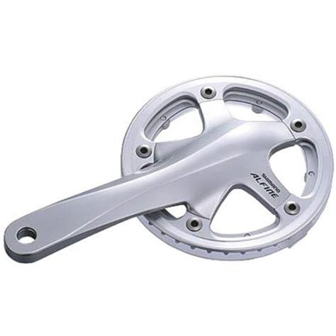 Buy Shimano Crankset Alfine Fc S T Mm Bsa Silver At Hbs