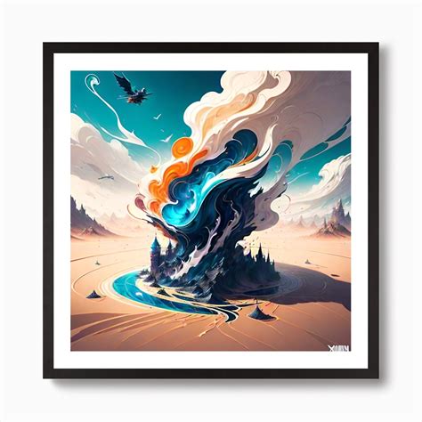 Sandstorm Art Print by Cloudsky22 - Fy