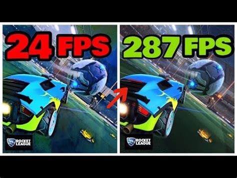 How To Boost Fps And Fix Fps Drops In Rocket League Optimization