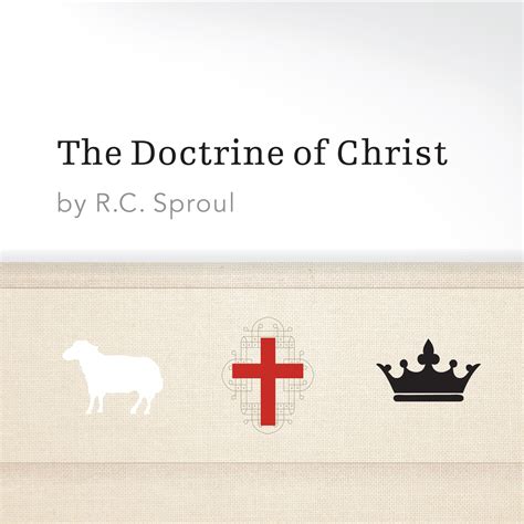 The Doctrine of Christ: R.C. Sproul - Download, Teaching Series ...