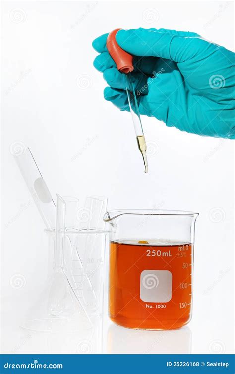 Beaker And Dropper Royalty Free Stock Photos Image