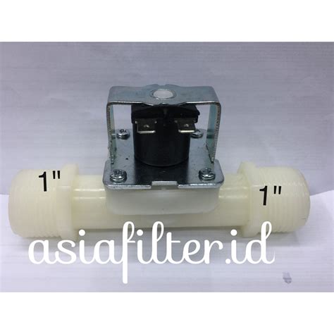 Jual Selenoid Solenoid Valve Plastik Lurus 1 34 12 Shopee