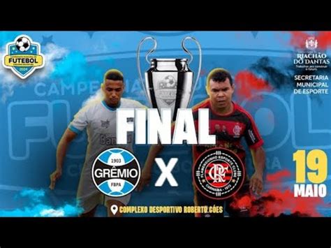 Final Grêmio x Flamenguinho Imagens Prefeitura de Riachão do Dantas