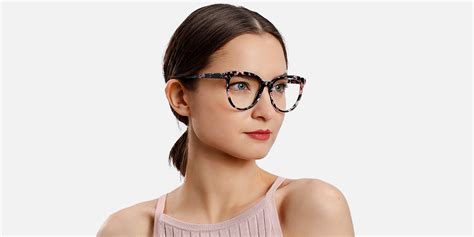 Women Glasses Small Judy20506 Purple Blue Acetate Cat Eye Frame