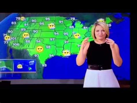 TODAY Show Weather Blooper 07.10.15 - YouTube