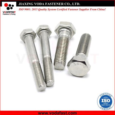 Vodafast Stainless Steel 304 316 Hex Bolt Allen Bolt China Hex Head