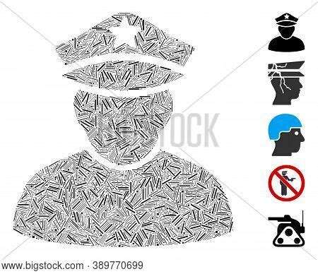 Line Mosaic Based On Vector Photo Free Trial Bigstock