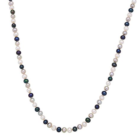 Multi Freshwater Cultured Pearl Necklace Brandalley