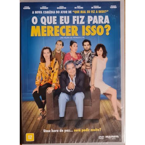 Dvd Original Do Filme O Que Eu Fiz Para Merecer Isso Lacrado