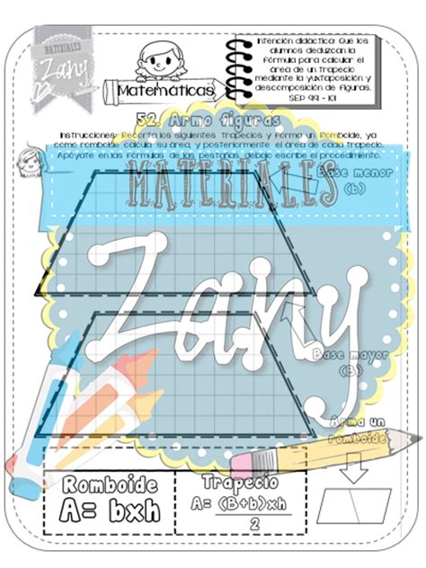 Materiales Zany Quinto Grado Bloque III Materiales Zany