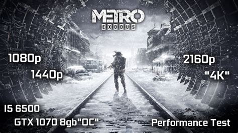 Metro Exodus I Gtx Gb Oc P P K