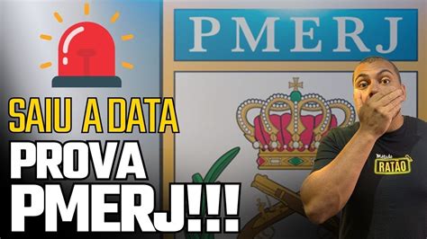 SAIU A DATA DA NOVA PROVA DA PMERJ 3 MESES ATÉ A PROVA YouTube