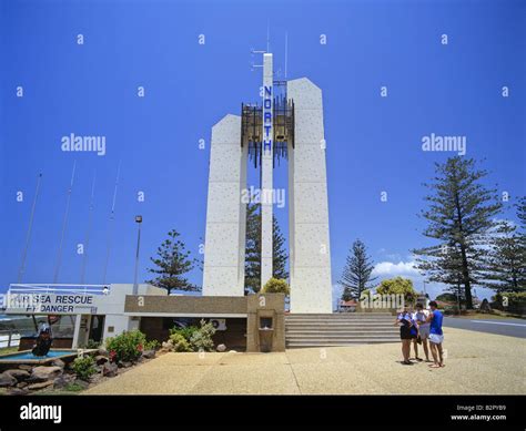 Captain Cook Memorial Lighthouse Point Danger Coolangatta Gold Coast