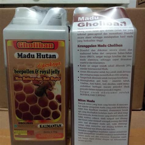 Jual Bisa Cod Madu Hutan Kalimantan Gholiban Kg Shopee Indonesia