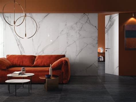 Wall Floor Tiles With Marble Effect Versilia Marble By Rak Ceramics