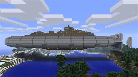 Minecraft Airship by PilotDelta on DeviantArt