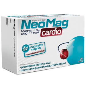 Neomag Cardio Magnez Witamina B Potas Tabletek