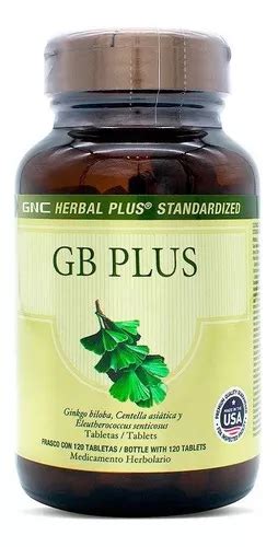 Gnc Herbal Plus Ginkgo Biloba Sabor Sin Sabor Mercadolibre