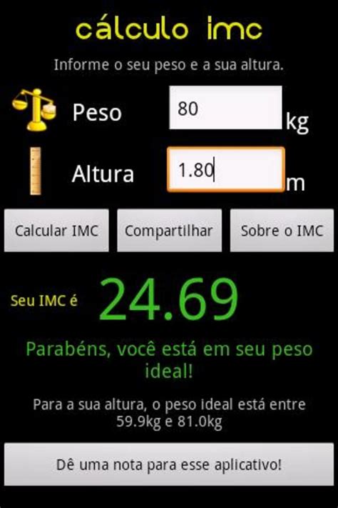 Cálculo Imc Apk For Android Download