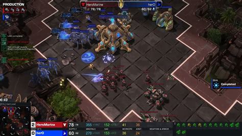 Starcraft II ESL Masters 2023 Winter Dec16 HerO P V HeroMarine T Game