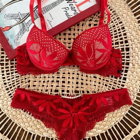 Conjunto P Rolas Bojo Gardens Lingerie Moda Ntima Linha Noite