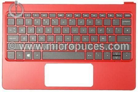 Clavier Plasturgie De Dessous Pour HP X2 10 NXXX Rouge 814720 051