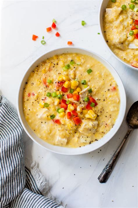 Corn Chicken Chowder Easy Slow Cooker