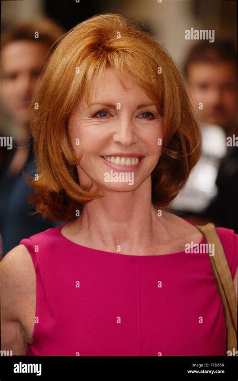 Actress Author And Baker Jane Asher Stock Photo Alamy