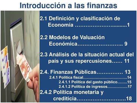 Ppt L As Finanzas Y La Econom A Powerpoint Presentation Free