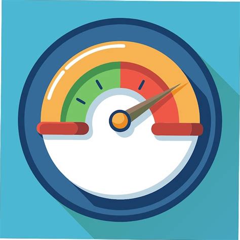 Compteur De Vitesse Avec Fl Che Et Indicateurs De Tableau De Bord