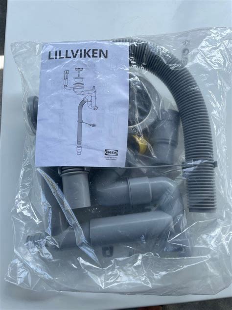 Ikea Lillviken Trap Strainer Furniture And Home Living Bathroom