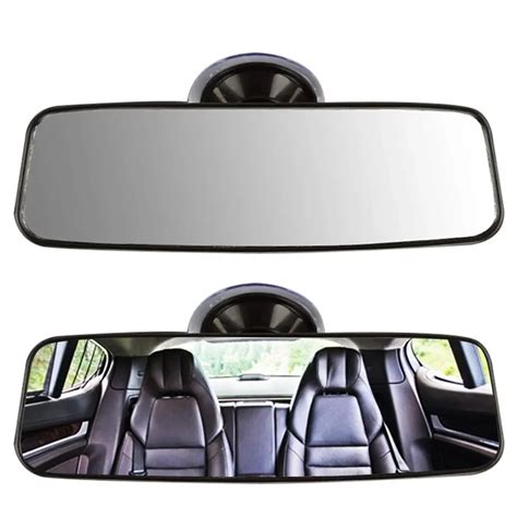 Car Rear View Mirror Suction Cup Car Suv Truck Vehicle Rearview