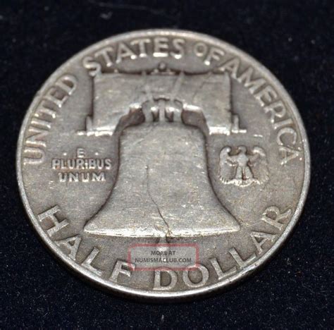 D Benjamin Franklin Half Dollar Silver Content