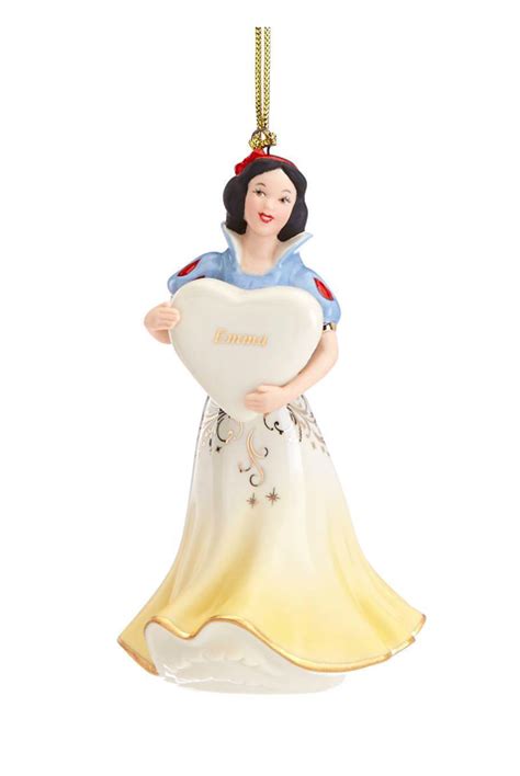 These Disney Princess Ornaments By Lenox Will Look Stunning On Your