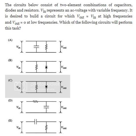 [solved] The Circuits Below Consist Of Two Element Solutioninn