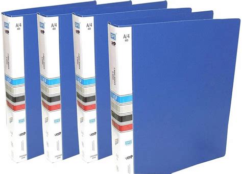 Blue Cardboard Hard Binding Box File For Office Paper Size A4 At Rs