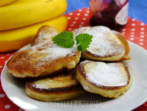 Placuszki Bananowe Puszyste Przepis PrzyslijPrzepis Pl