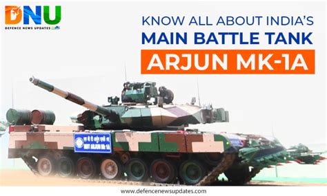 Arjun Mk I MBT Main Battle Tank India Details And Specifications