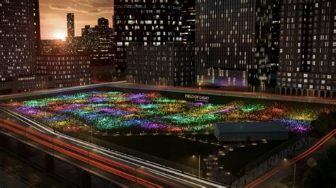 Field of Light NYC: magnificent installation will brighten up Manhattan ...