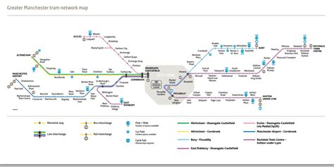 Transit Maps: Submission – Official Map: Manchester Metrolink, England, 2015