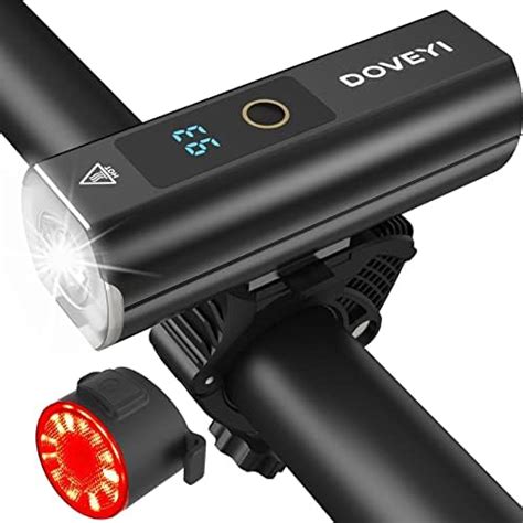 Doveyi Bike Lights Front And Back Mah Usb Rechargeable Bicycle