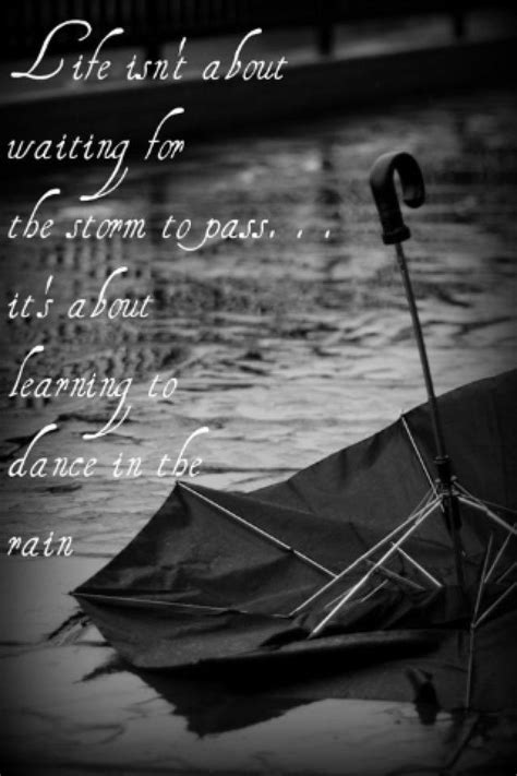 Quote Pictures Life Isn T About Waiting For The Storm To Pass