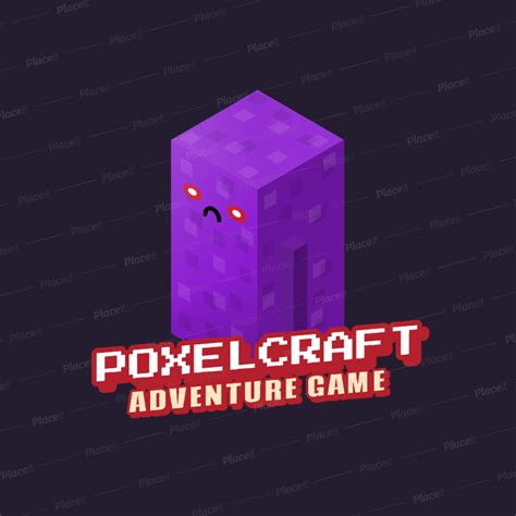 Placeit Minecraft Styled Gaming Logo Maker With A Creeper Inspired