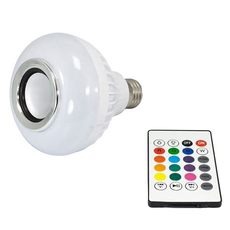 Foco Wanergy Led W Con Bocina Rgb Control Remoto El Ctrica Balmex