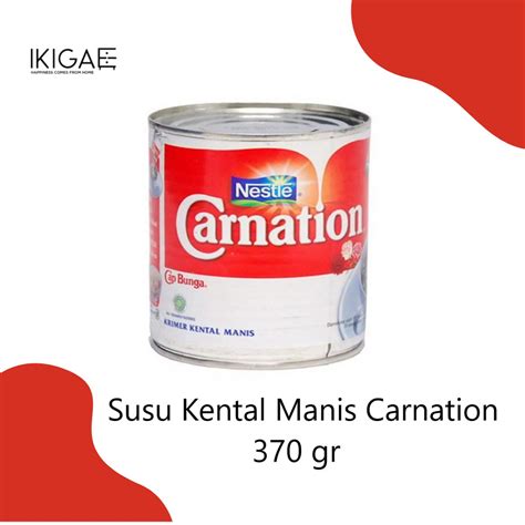 Jual SUSU KENTAL MANIS NESTLE CARNATION KALENG 370 GR Shopee Indonesia